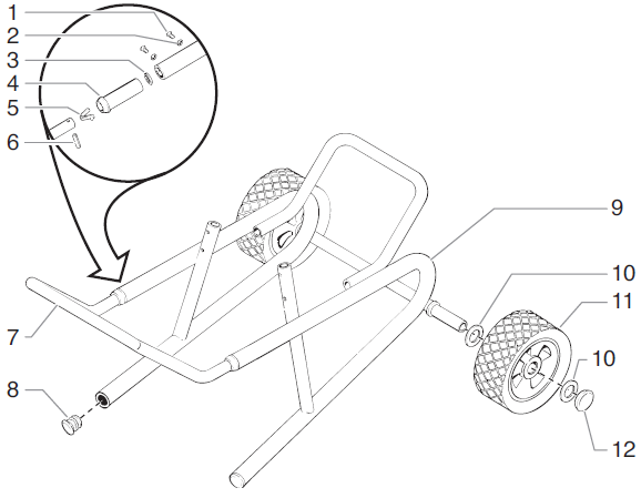 EP2205 Low Boy Cart Assembly